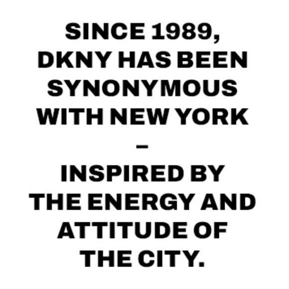 DKNY Gray Crewneck Sweater with BOLD yellow lettering and Ribbed Detailing - Picture 7 of 9